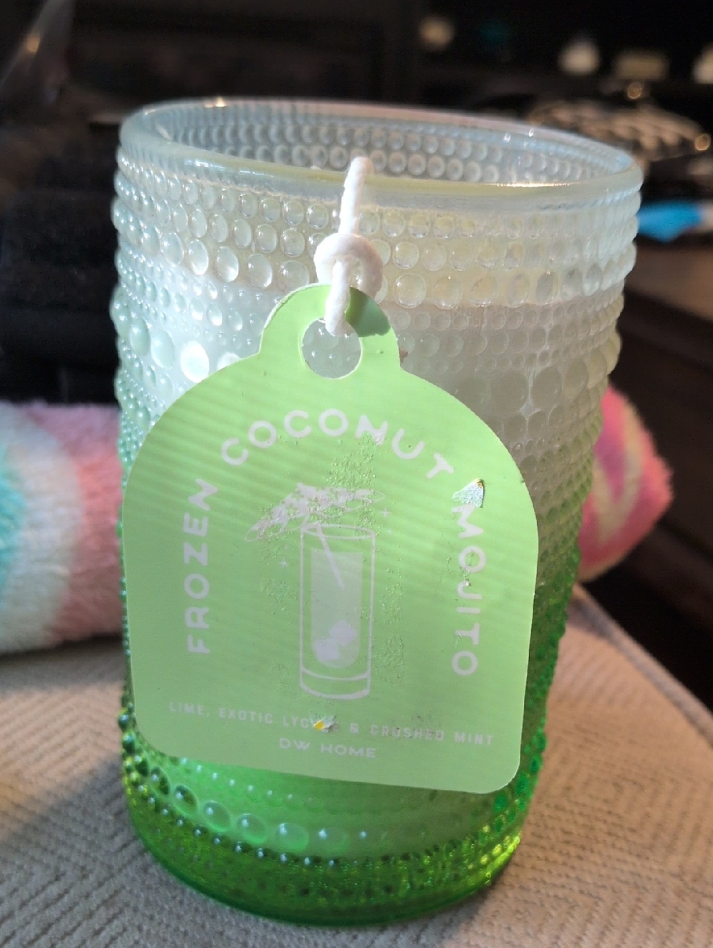 DW Home Frozen Coconut Mojito Candle